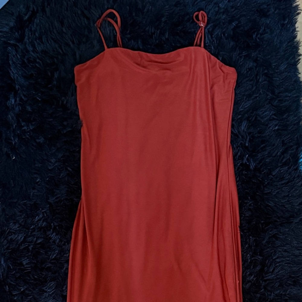 Forever 21 Rust Red Mini Dress